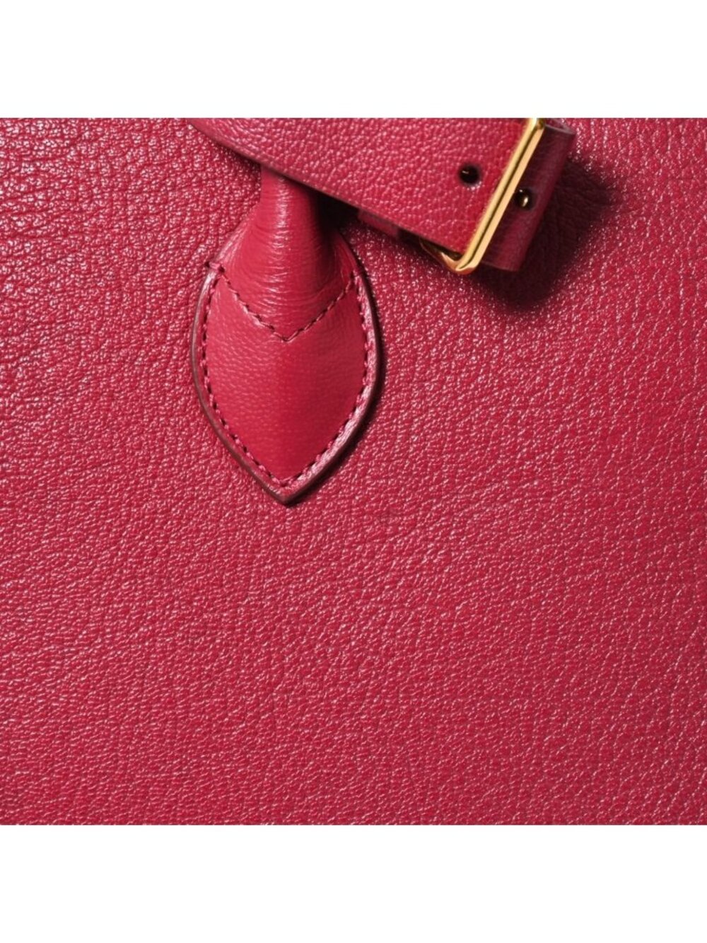 Louis Vuitton Automatic Marble Handbag Gray Leather Raspberry - Picture 10 of 16